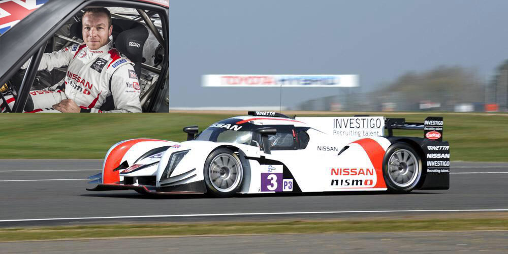 Sir Chris Hoy Ginetta Nissan LMP3 Silverstone